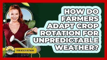 How Do Farmers Adapt Crop Rotation For Unpredictable Weather? - Farm Wealth Network