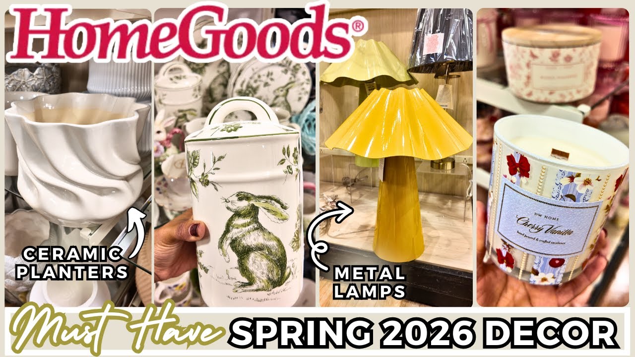 Новинки HomeGoods весна 2026 🌸 Товары для дома. Покупайте со мной | Обязательные товары для Дня с...