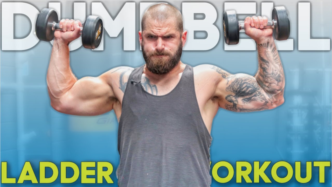 20 Min Upper Body Dumbbell Workout At Home - YouTube