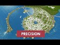 I Built a City Using Geometry | Cities: Skylines Timelapse Build | Port of Yin-Yang