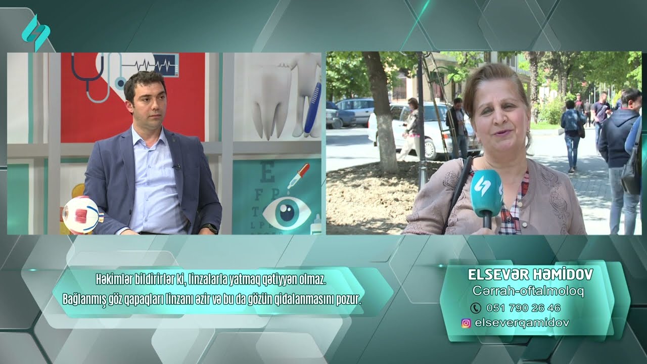 Göz dibi xəstəlikləri və müalicəsi | Həkimcanlı 11.05.2023