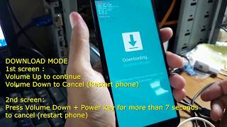 Samsung Galaxy J8 2018 Download Mode screenshot 5