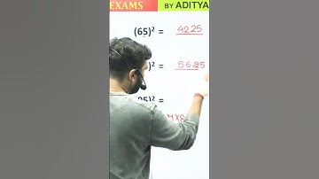 calculation square tricks by Aditya ranjan sir maths #aditya 💜