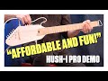 Donner Hush I Pro Acoustic-Electric Travel Guitar — demo by Guitar World's Paul Riario