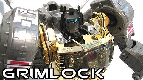 Transformers Master Piece GRIMLOCK MP 03 Figure Review