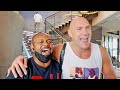 "WHOOP ALL THEY A**!" ROY JONES & TYSON FURY EMBRACE! ROY TELLS FURY HE PREDICTED HE WOULD BE BEST!