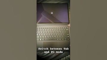 Lenovo Tab P12 - 💻 PC Mode