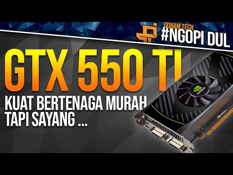 Video: Kartu Grafis GTX 550 Ti: Spesifikasi Dan Ulasan