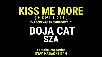 Doja Cat and Sza - Kiss Me More ( KARAOKE with BACKING VOCALS )