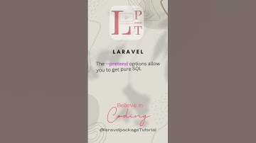 Sql query from migration #migration  #laravelframework #laravel