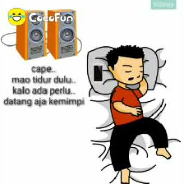 Status Wa cape mau tidur