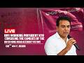 Live: BRS Working President KTR consoling the families of the Outer Ring Road accident victims