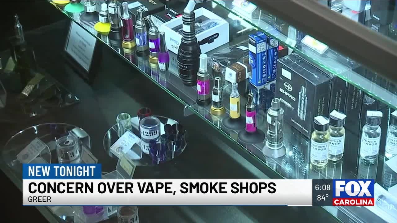 Concern in Greer over vape, smoke shops