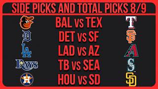 MLB Picks Today Sunday 8/9/26 MLB Picks & Predictions Today (3/3)