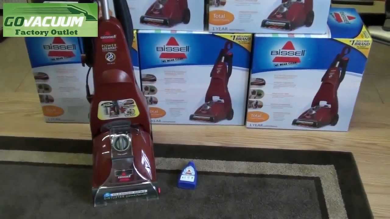 Bissell PowerSteamer Model 1623 Unboxing Deal Video - YouTube