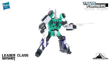 Transformers Titans Return Leader Class SIX SHOT Video Review
