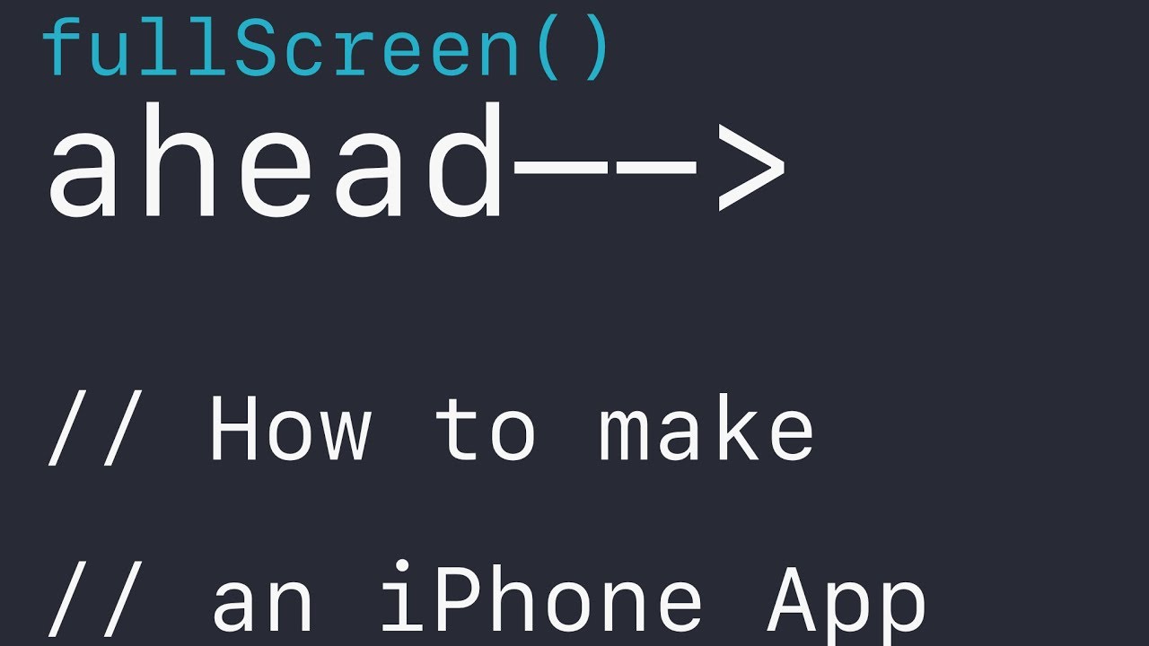 How to Make an iPhone App in less than 15 Minutes - Learn to Code - YouTube