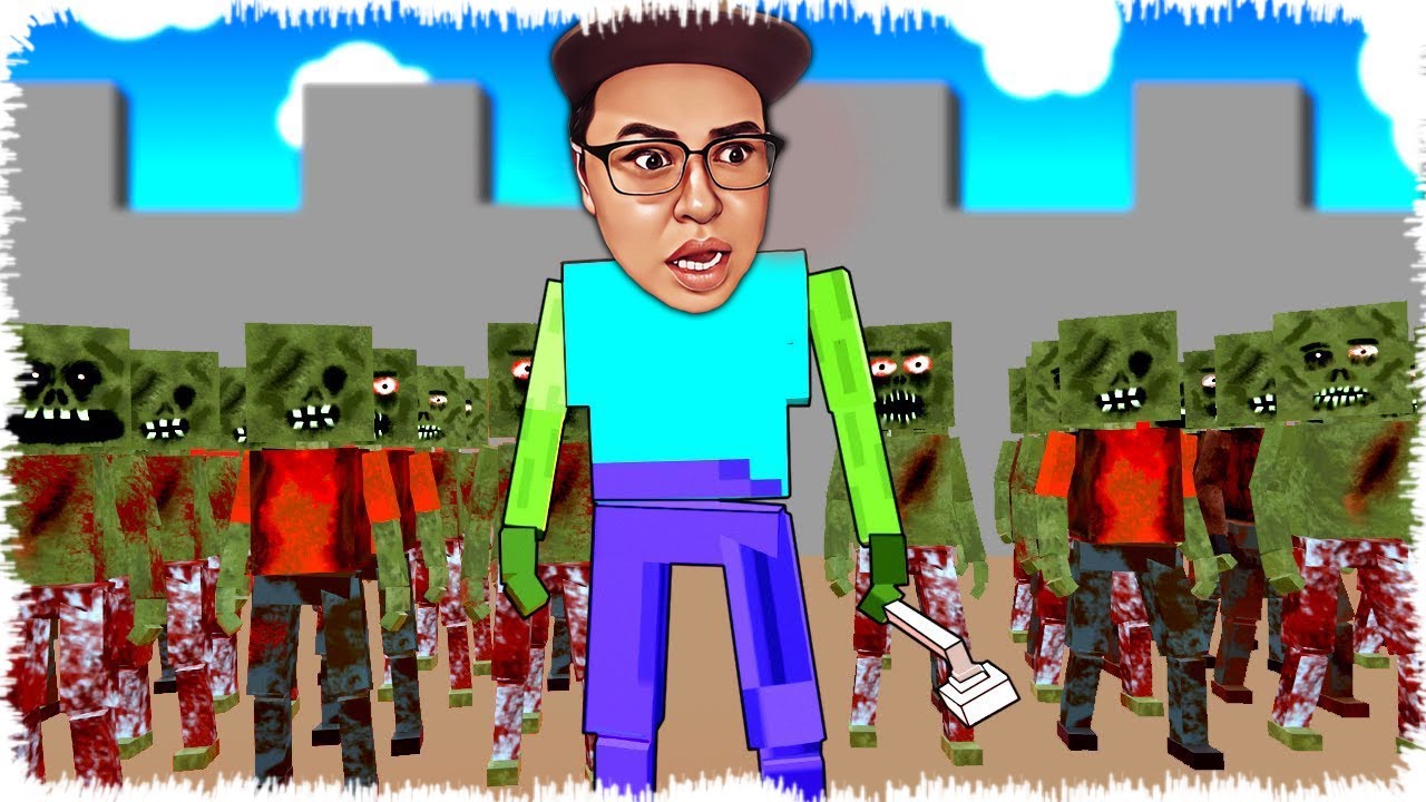 Қаланы Төртбұрышты Зомбилер басып алды