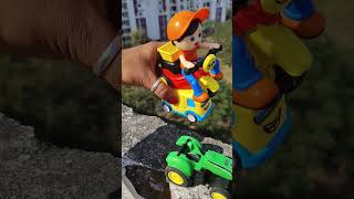 bus par Zomato boy 🛵🛵🛵 trucker 🚜🚜😻😻 #automobile #alltoys #ytshorts #toyswala #trending