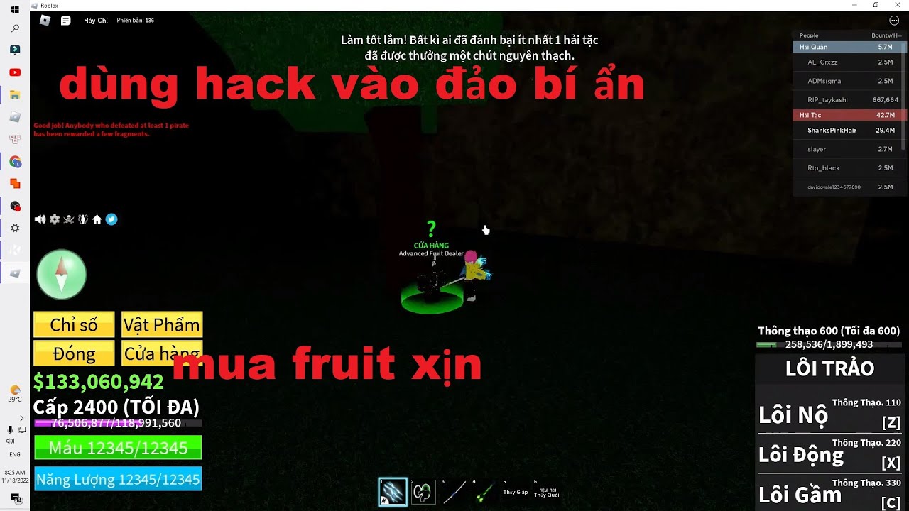 Blox fruit c ch d ng hack v o o b n kh ng c n ch not free