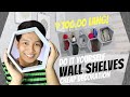 DIY Wall Shelves below 100 pesos (Cheap and Super Easy) | Philippines