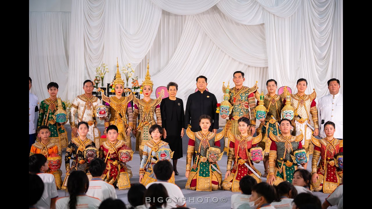 พิธีบำเพ็ญกุศลสวดพระอภิธรรรมคุณพารณ │ การแสดงโขน เรื่องรามเกียรติ์ ตอน “ยกรบ”
