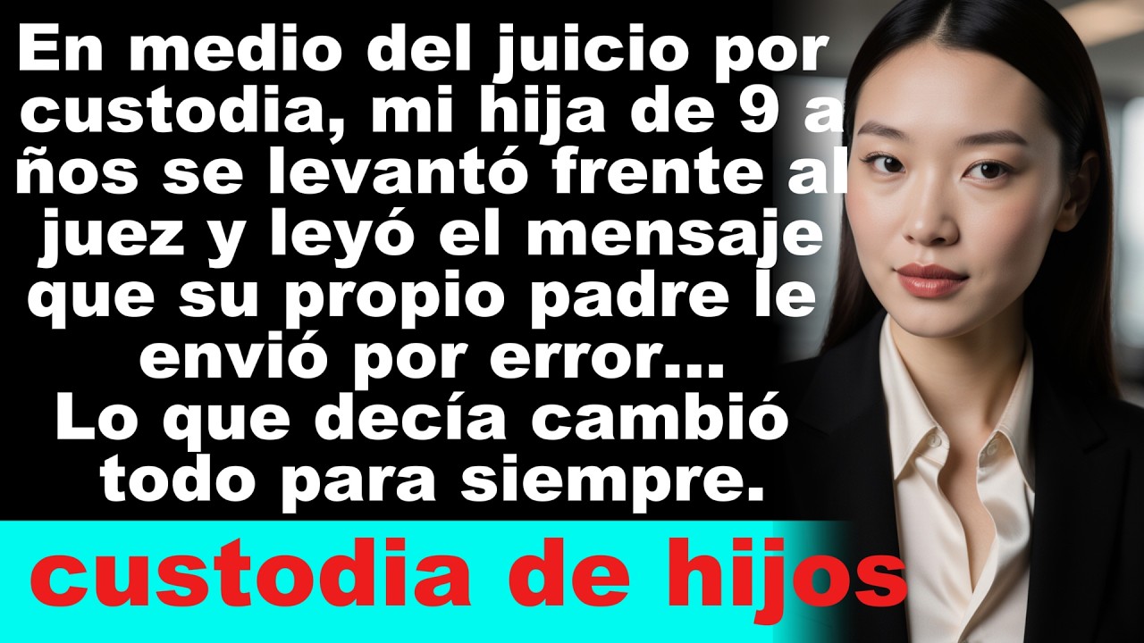 Mi Hija Leyó El Mensaje Que Su Padre Nunca Debió Enviar… Y El Tribunal Quedó En Silencio