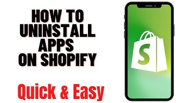 HOW TO UNINSTALL APPS ON SHOPIFY 2024