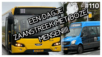 EEN DAGJE WATERLAND/ZAANSTREEK BELEVEN MET BOZE MENSEN!  HET LEVEN IN HET OPENBAARVERVOER! #110