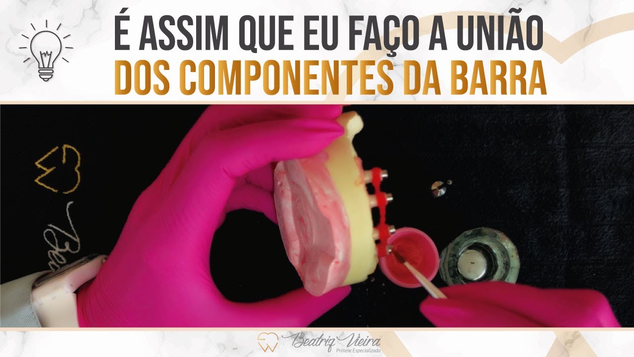 É ASSIM QUE EU FAÇO A UNIÃO DOS COMPONENTES DA BARRA │ Beatriz Vieira