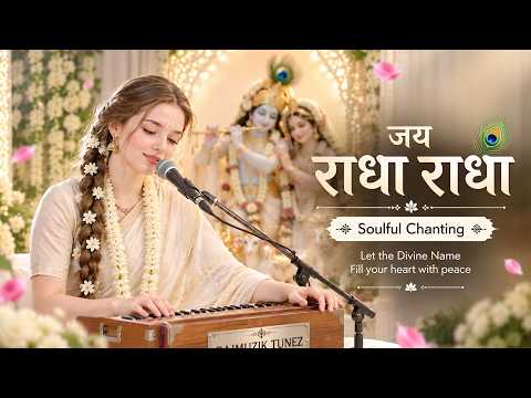 Jai Radha Radha | Soulful Radha Naam Jap | Peaceful Krishna Bhajan | Divine Chanting