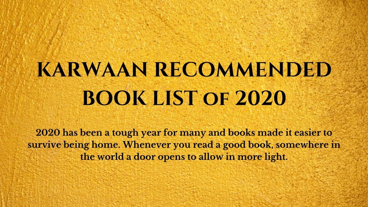 Karwaan Recommended Book List of 2020