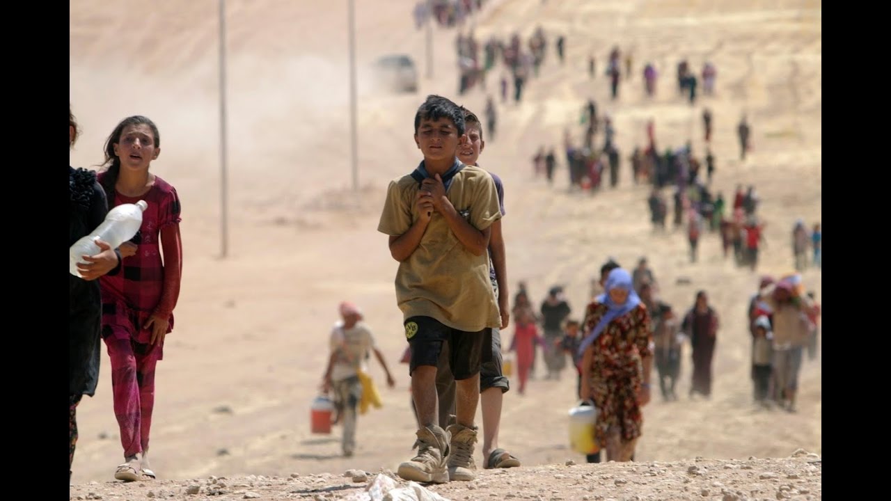 معاناة النازحين من الأنبار وصلاح الدين بمخيم ديبكة