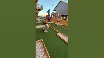 I built a mini golf course at my Airbnb!