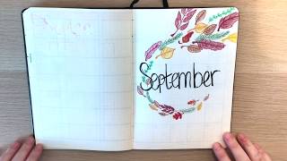 September Plan With Me 2017 | Bullet Journal
