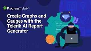 Create Graphs and Gauges with the Telerik AI Report Generator
