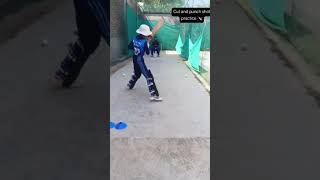 cricket practice squre cut shot and backfoot punch shot practice 🏏