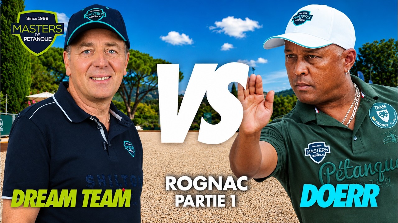 Miniature : MASTERS DE PÉTANQUE 2026 : Le replay de la partie 1 entre la Dream Team et l'Équipe Doerr à Rognac