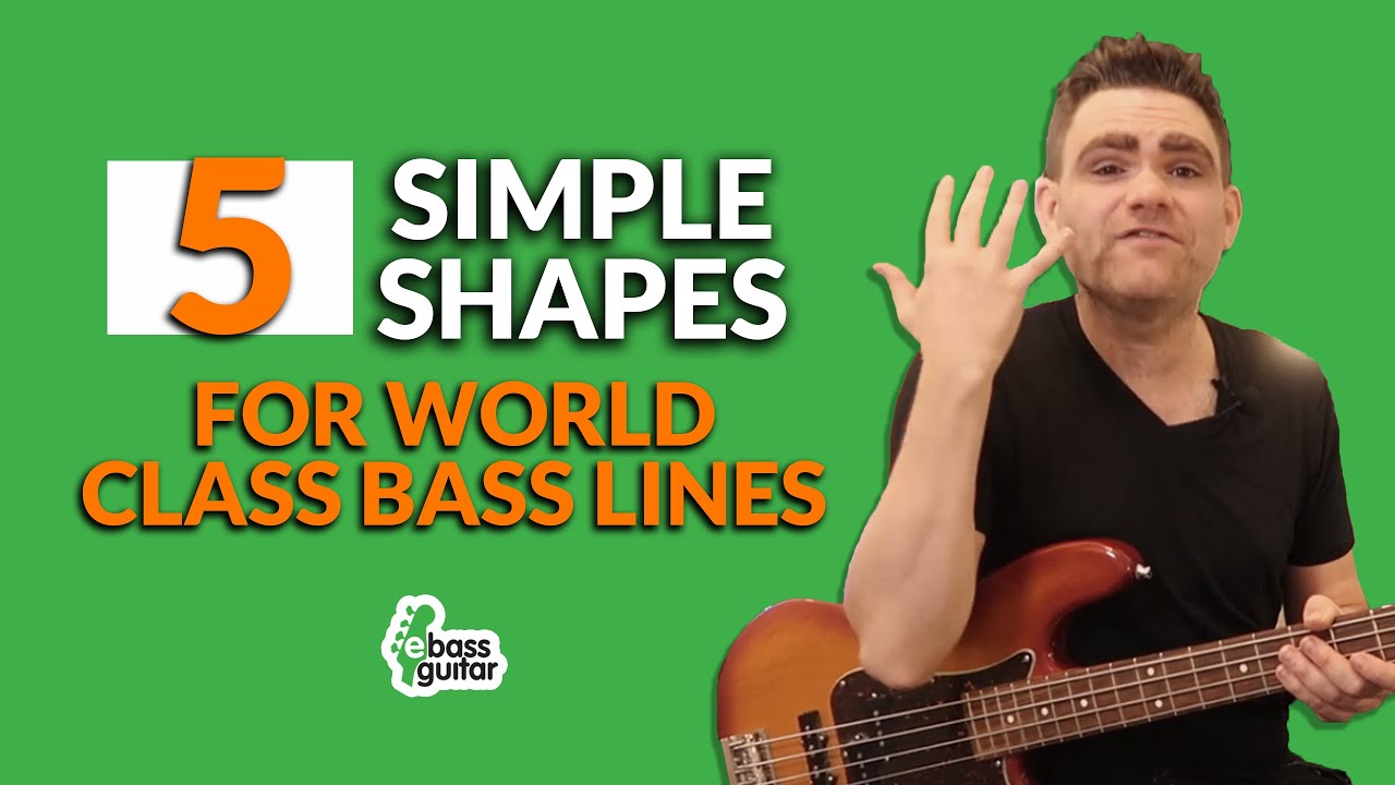 5 Simple Shapes For World Class Bass Lines 