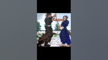 Yujiro Hanma VS Musashi Miyamoto👹🔥#baki