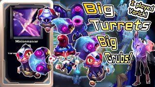 Minion Army MK5: Heimerdinger Giant Void Grubs and Turrets with Minionmancer! Yorick is there too!