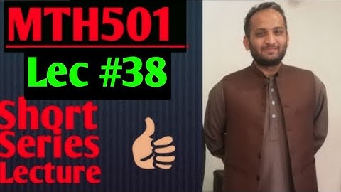 MTH501:Important short series lecture||lec #38||linear Algebra ¦¦urdu hindi lec¦¦Maths by Zahfran