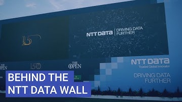 Behind the NTT DATA Wall at the 150th Open