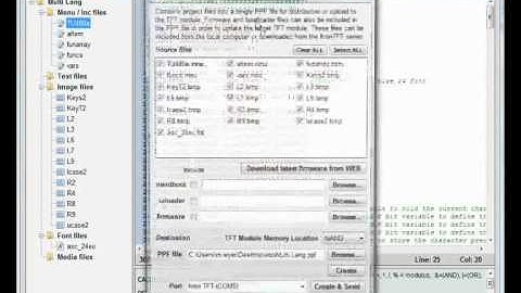 iDevTFT Packed Project File Creation