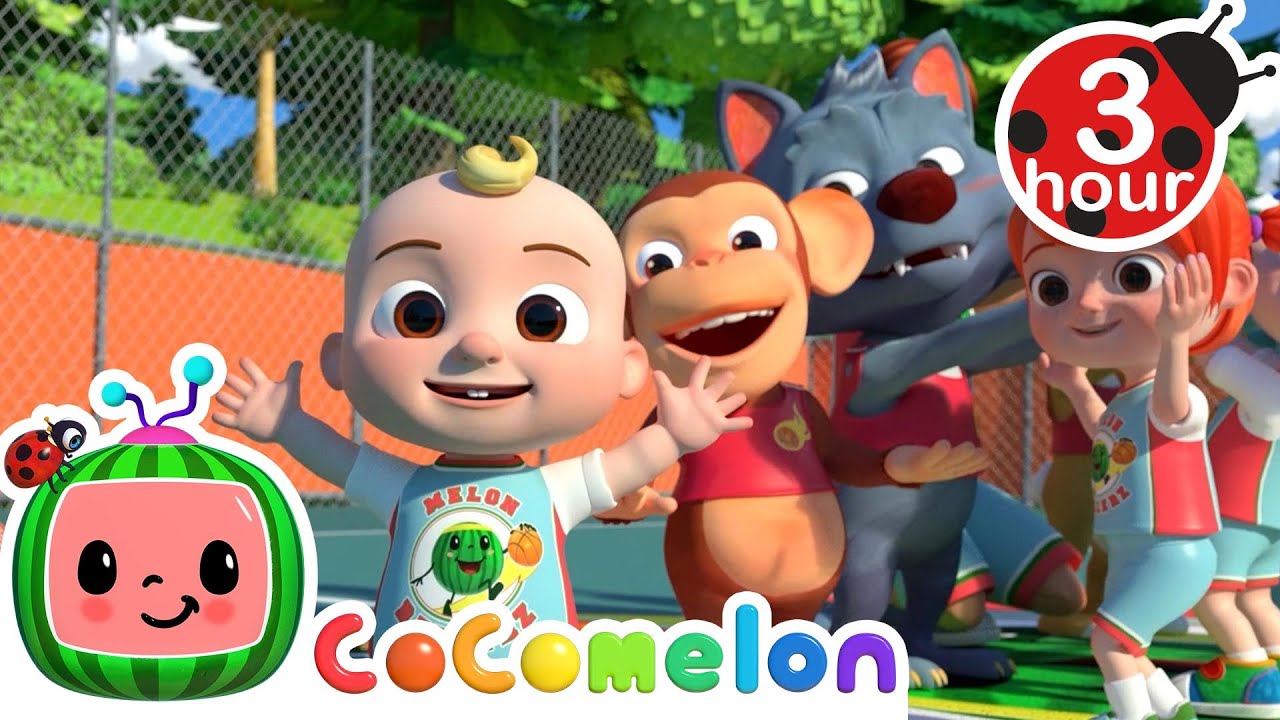 ⁣Basketball Song | Cocomelon - Nursery Rhymes | Fun Cartoons For Kids | Moonbug Kids