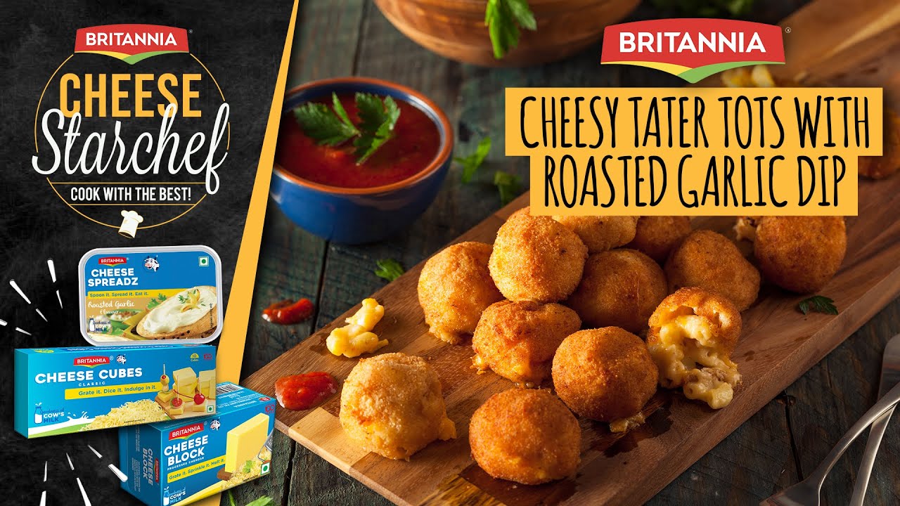 Homemade Cheesy Tater Tots | Roasted Garlic Dips | Saif Ali Khan | Promo | India Food Network