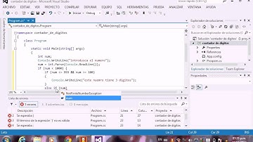programa que lle un numero menor que 1000 y dice cuantos digitos tiene c#