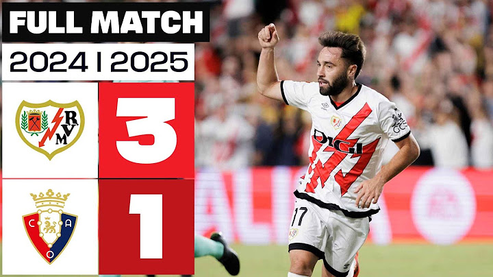Rayo Vallecano 3-1 CA Osasuna | FULL MATCH | LALIGA EA SPORTS 2024/25
