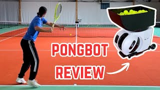PongBot Pace S Pro: Smart Tennis Ball Machine  Review