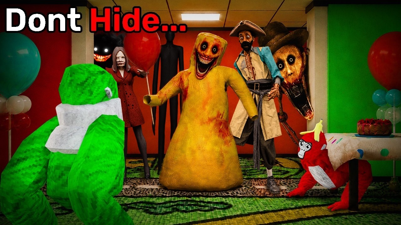 Surviving Every Backrooms Level In Gorilla Tag...